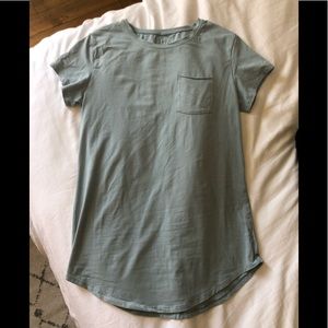 Alpha Forward Scoop Neck Tee